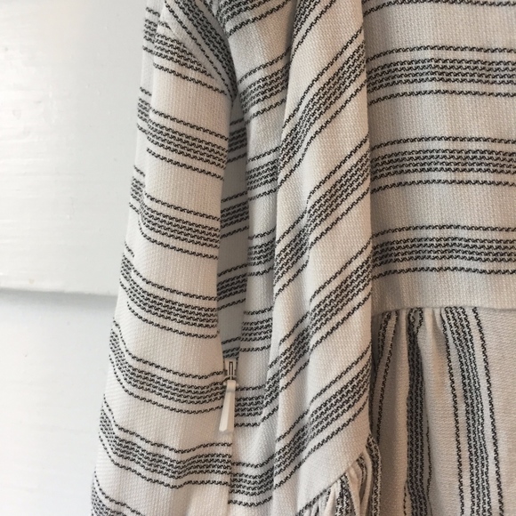 SIZE 6 BRAND NEW ASOS striped peplum tank top - Picture 2 of 4